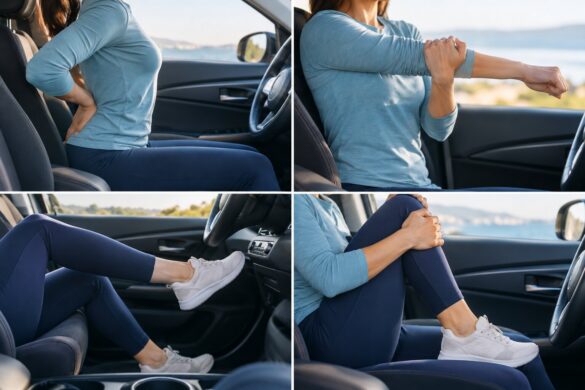 4 exercices minceur à faire dans la voiture !