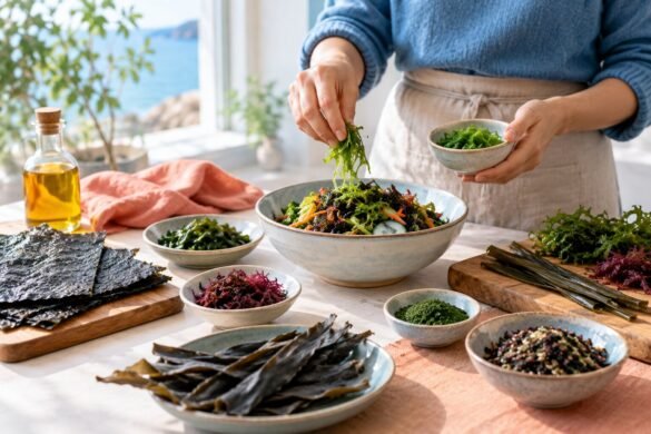 Algues comestibles : variétés, composition et usages