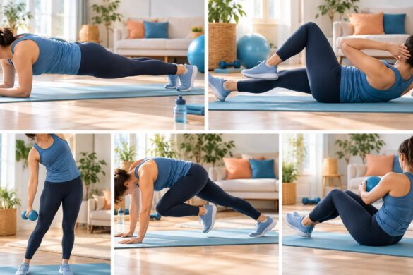 Top 5 des exercices pour perdre ses poignées d’amour