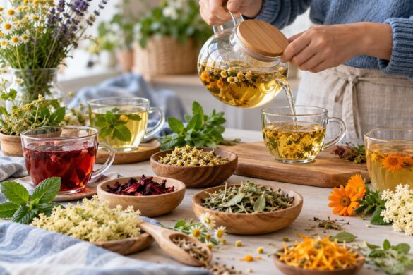 Tisanes : 6 plantes, leur origine et leur préparation