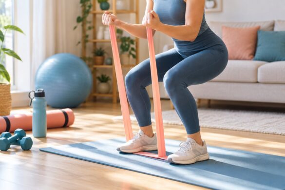 8 exercícios para pernas bonitas com elástico fitness