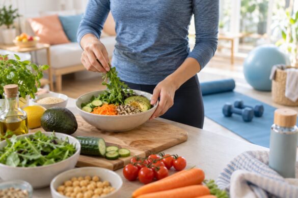 Perder peso: alimentação e exercício durante duas semanas