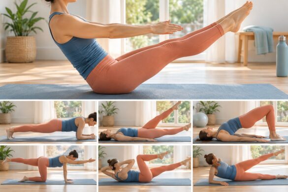 Pilates: 6 exercícios para recuperar um ventre plano
