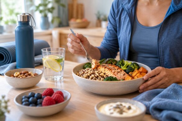 O que comer à noite depois do desporto?