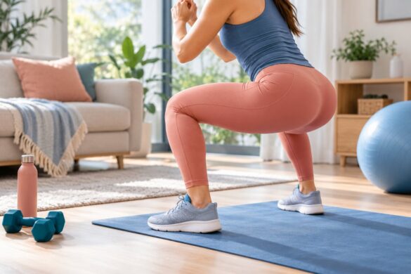 Cuisses-Abdos-Fessiers : les meilleurs exercices à faire à la maison !
