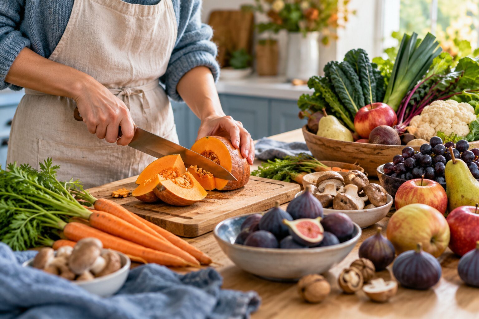 fruits et légumes de septembre