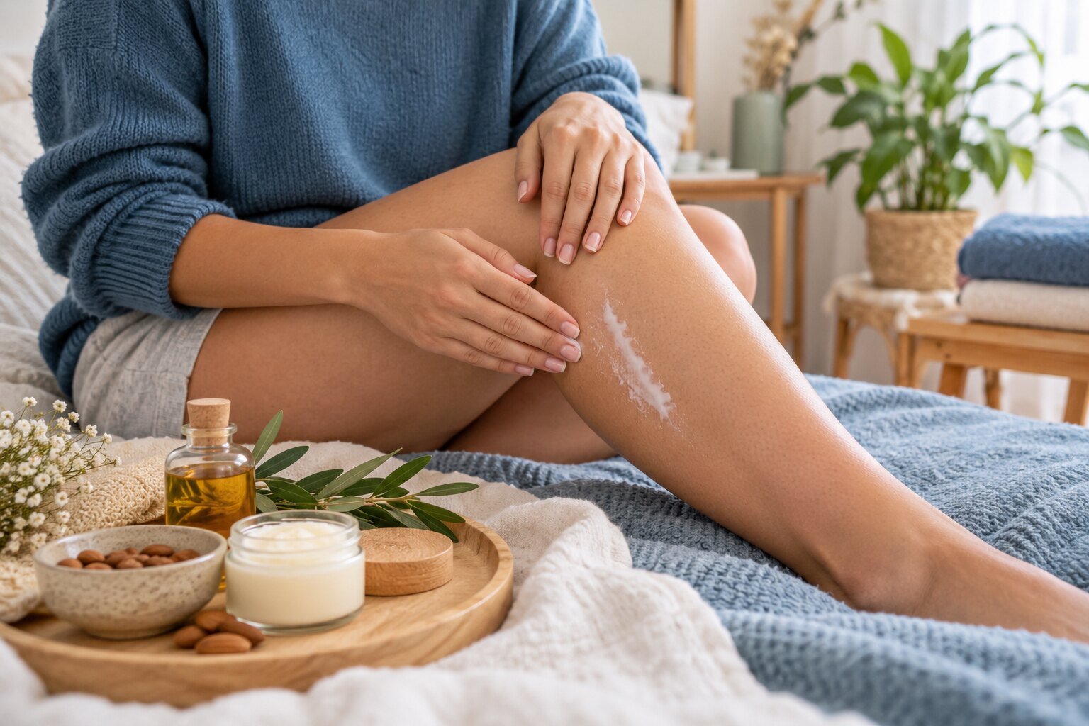 Vergetures : prendre soin de sa peau au naturel