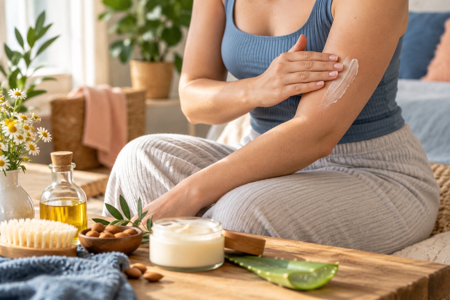 Vergetures : prendre soin de sa peau au naturel
