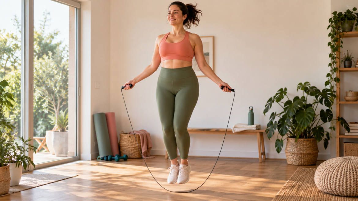 Fight cellulite with a jump rope!