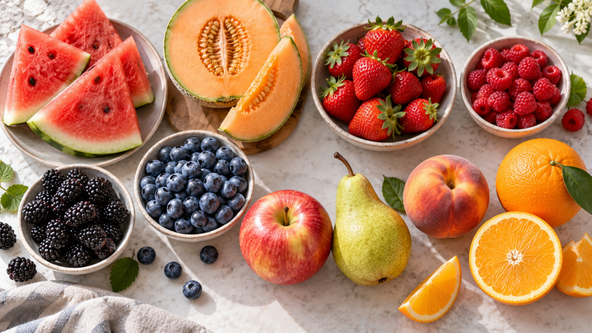 Las 10 frutas menos calóricas