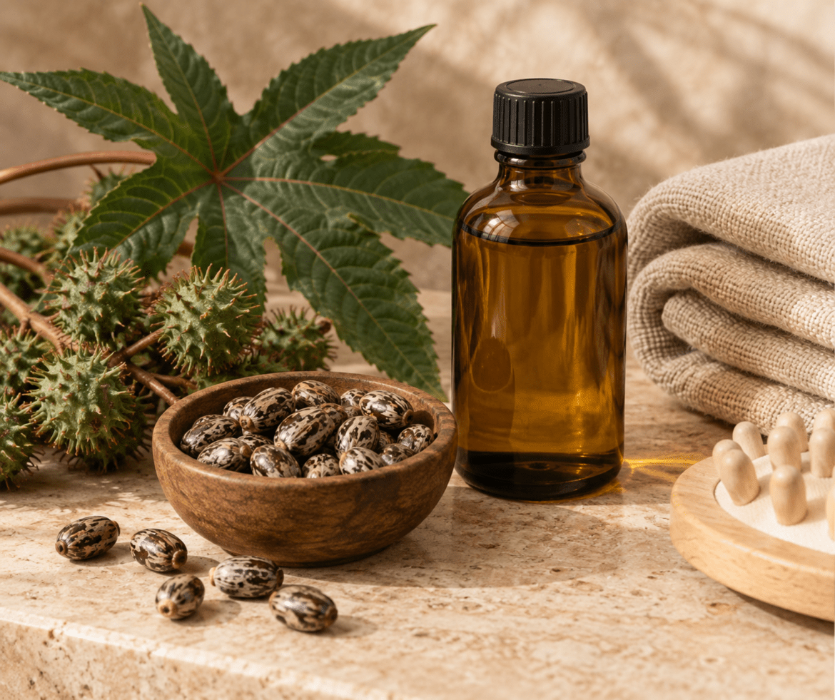 Rizinusöl und Cellulite: Zusammensetzung und Anwendung