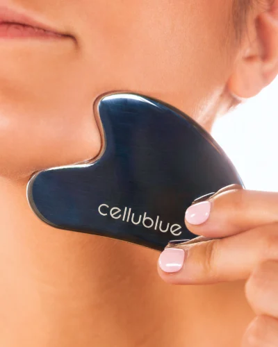 Gua Sha Métal Visage