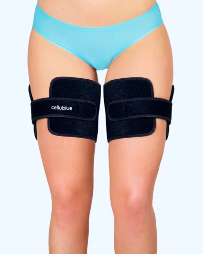 Zeštíhlující chladící pásy na stehna