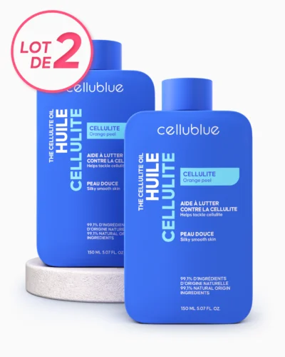 Lot Huiles Massage Cellulite
