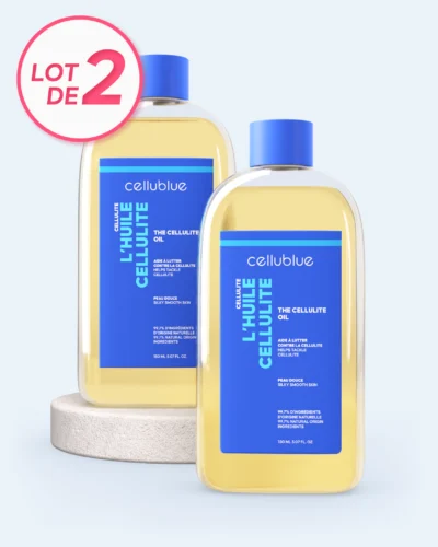 Lot Huiles Massage Anti-Cellulite